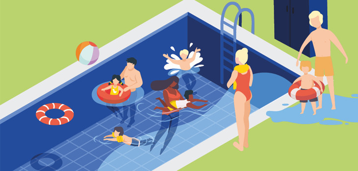 La campagne Sécurité des piscines de la Fédération Belge des Professionnels de la Piscine et du Bien