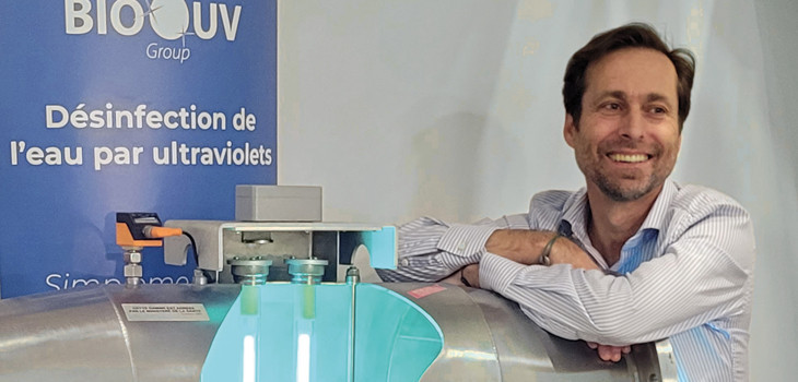 Laurent-Emmanuel Migeon, nouveau pdg de Bio-UV Group