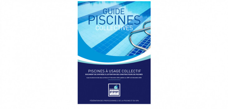 Couverture du nouveau Guide conception piscines usage collectif FPP