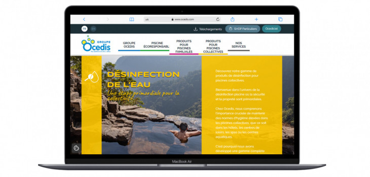 Le nouveau site web Ocedis