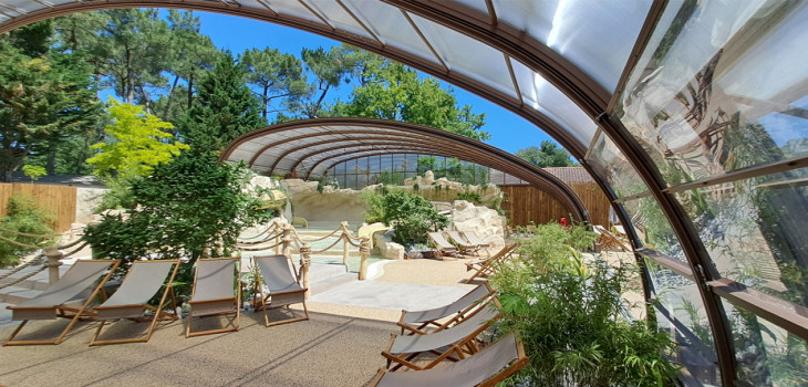 Abri Abrisud au Flower Camping Les Biches à Saint-Hilaire-de-Riez (85)