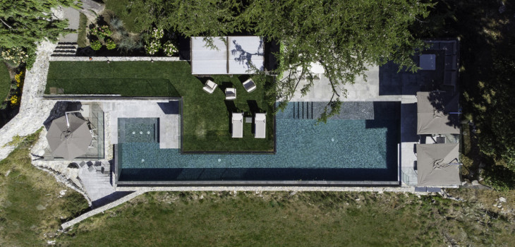 Villa Peduzzi Andrea Meirana Architects Pool Design Award Residential swimming pool ©Andrea Bosi
