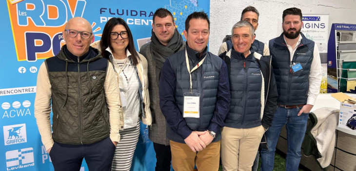 L'équipe du Fluidra PRO Center de Puget-sur-Argens