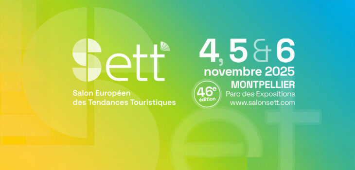 SETT, Salon Européen des Tendances Touristiques du 4 au 6 novembre 2025 à Montpellier