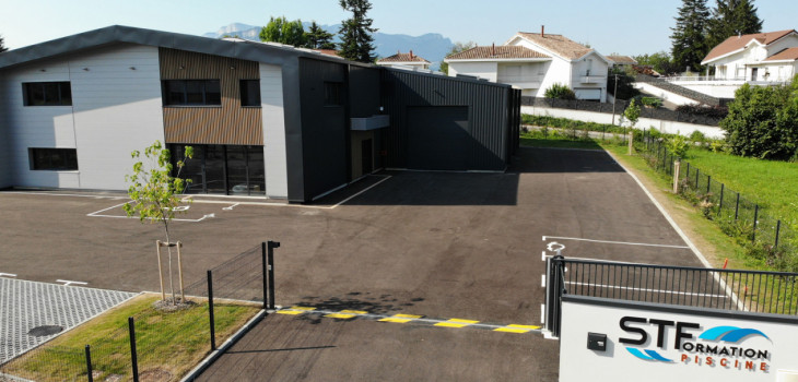 Le nouveau centre ST Formation Voiron formation membrane armee piscine