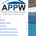 site,internet,Association,Patronale,Piscine,Wellness,Roumanie,appw
