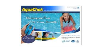 AquaChek refreshes its website