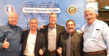 The Team Horner group and Piscines Provence Polyester celebrated their 50th anniversary