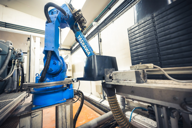 Outil robotis&eacute; Usine Unib&eacute;o