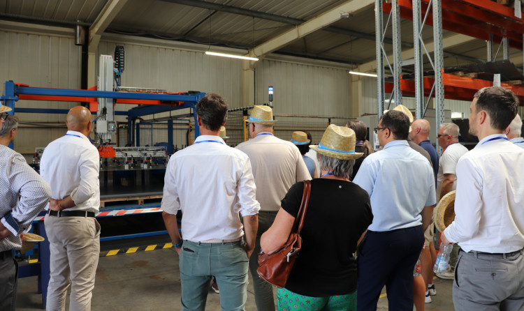 Présentation du nouvel outil industriel Waterair