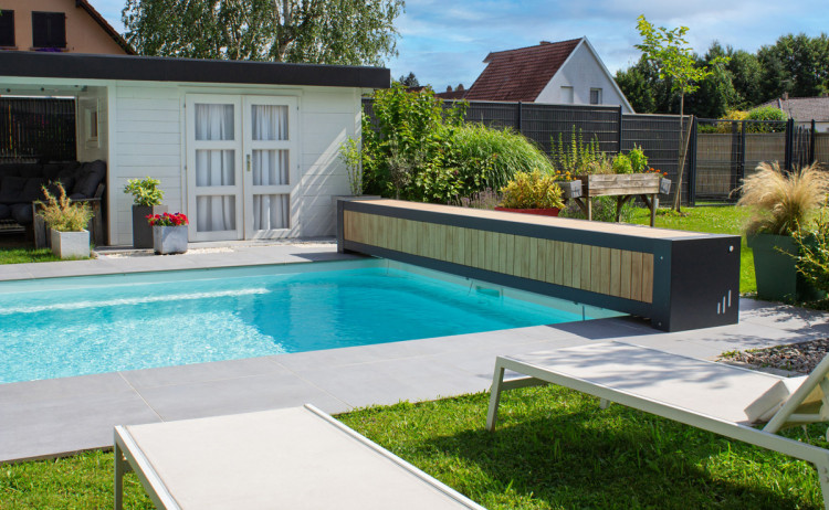 Banc de volet Roll'Top 300 de Walter Pool