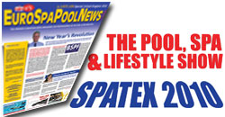  Come and meet the EuroSpaPoolNews.com team at the SPATEX SHOW - Booth U152 –  6th  to 8th February