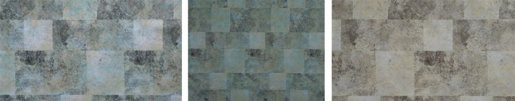 3 nouveaux coloris &agrave; carreaux pour la gamme 3D Rock : Basalte, Agathe, Moka