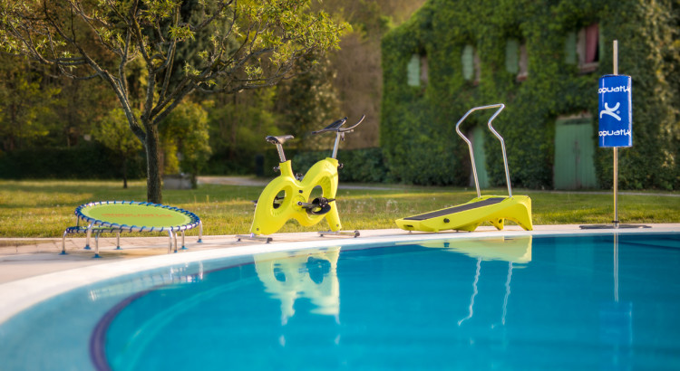 Équipements d'aquafitness Aqquatix distribués par La Maison de la Piscine