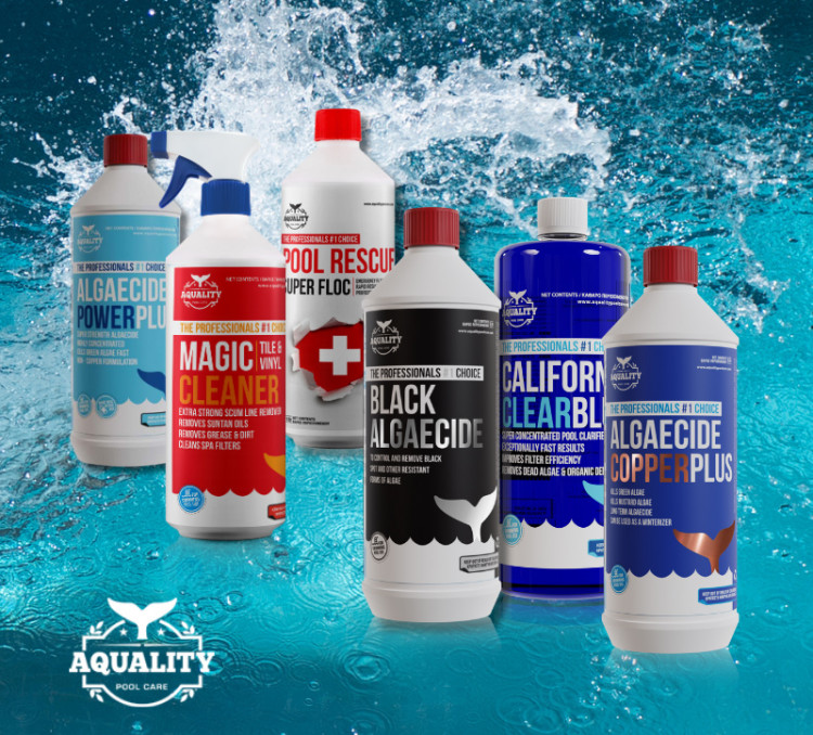 Aquality offers a wide range of products for pool and spa water quality