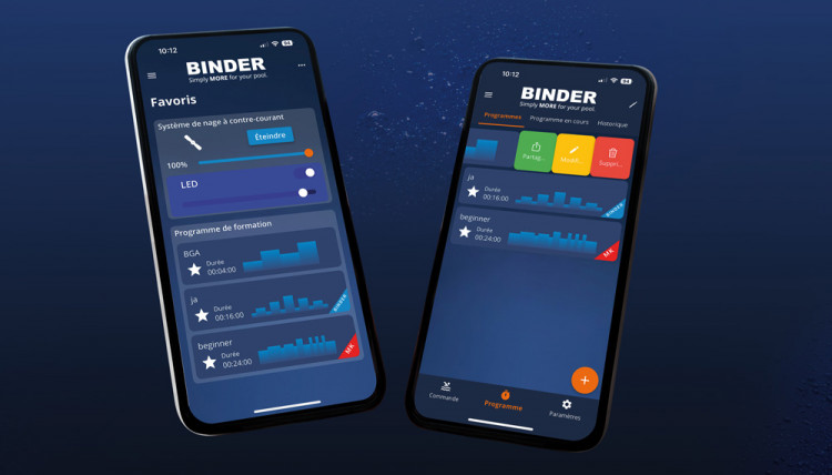 Application smartphone Binder24