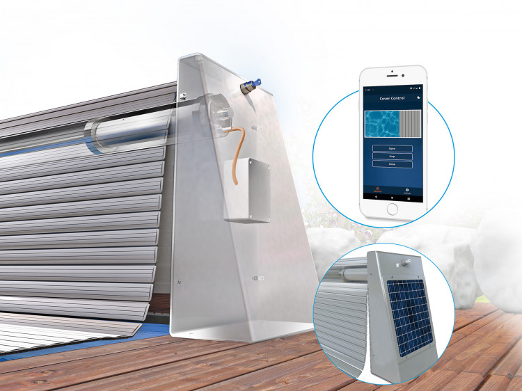 MTX de Binder MTX de Binder moteur entrainement solaire couvertures piscine