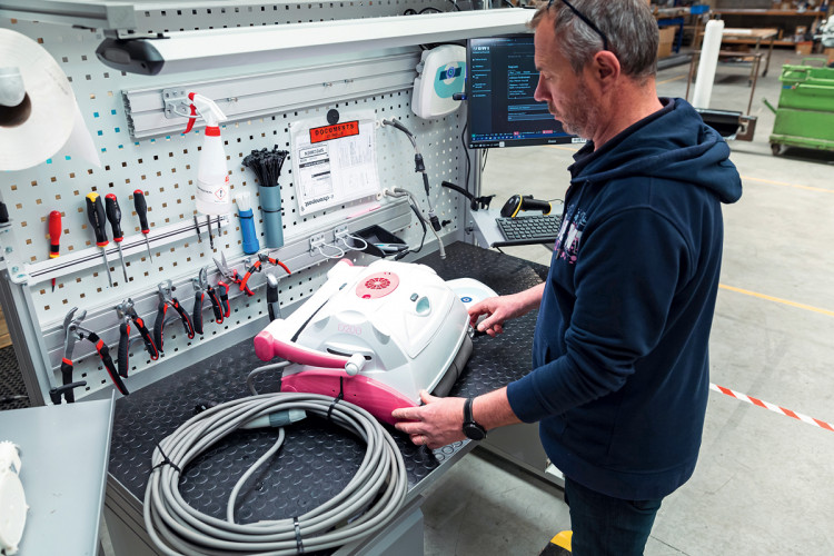 Atelier de r&eacute;paration BWT Pool Service