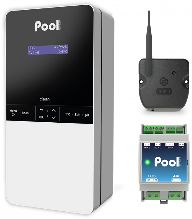 gamme Natural Pool Series électrolyseurs régulateurs eau piscine Pool Technologie