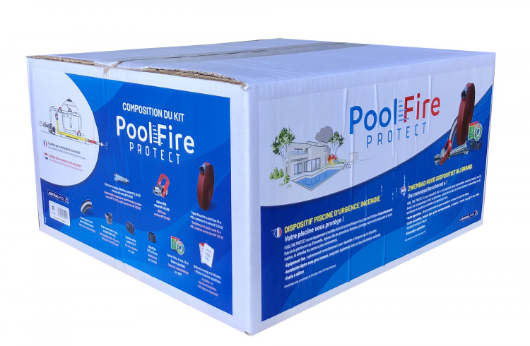 Packaging du kit Pool Fire Protect carton AstralPool