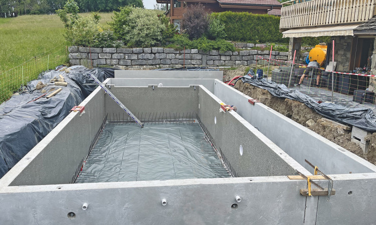 Le bac de 25 m³ piscine Kaoli