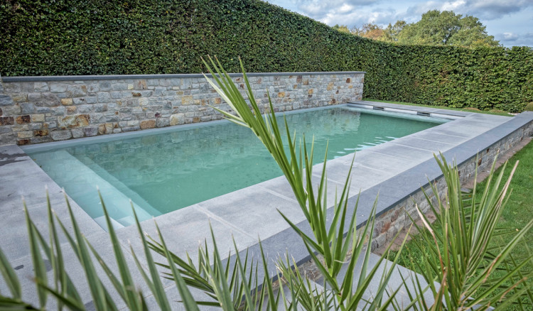  Piscine dotée du système de traitement biominéral VITII