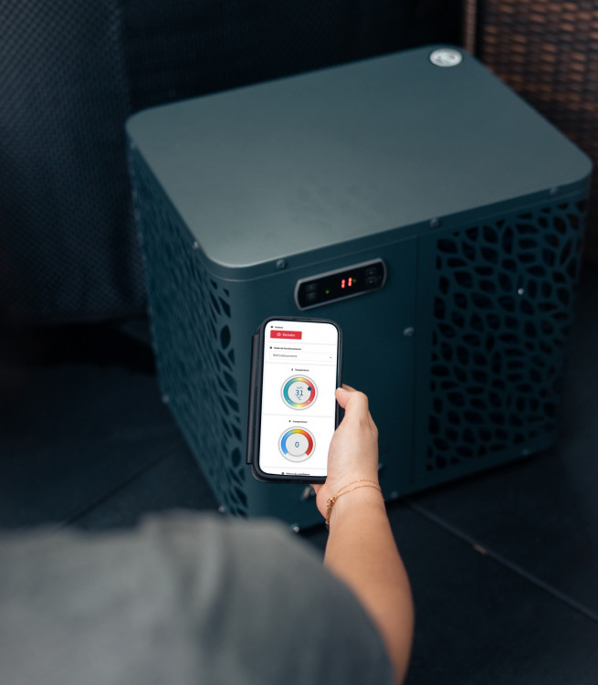 es &eacute;quipements Poolex se pilotent &agrave; distance via l'application