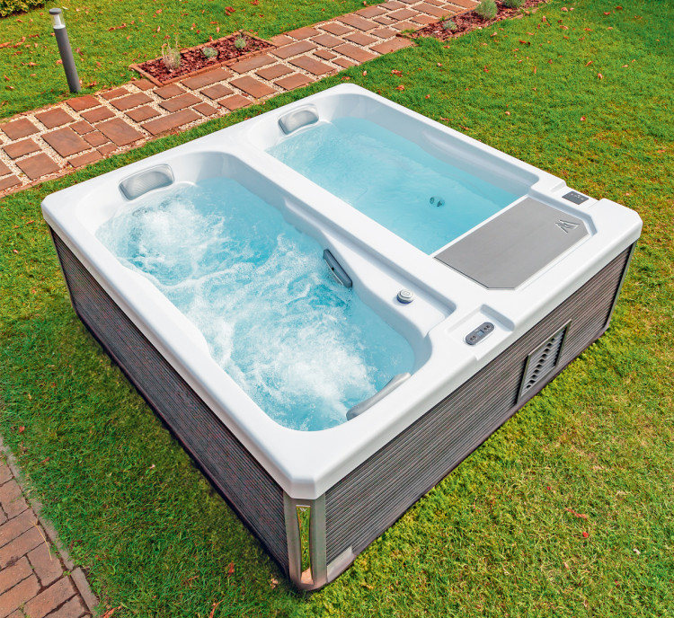 Iceland Duo Cold & Hot Tub - Wellis