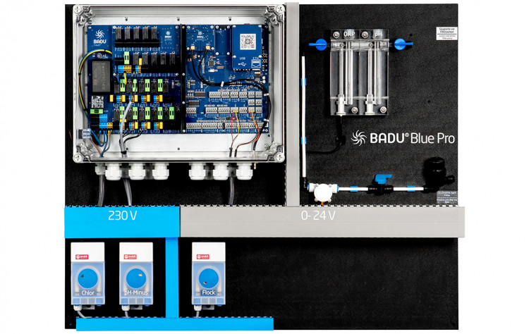 BADU Blue Pro : système de gestion intelligent pour une piscine