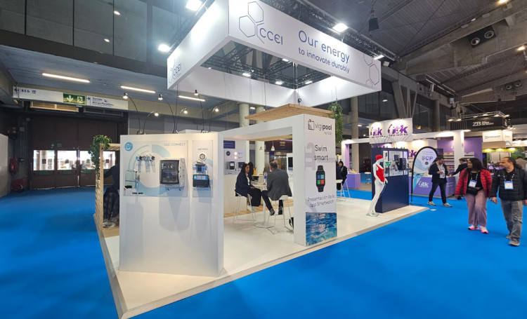 CCEI stand at Piscina Barcelona 2025
