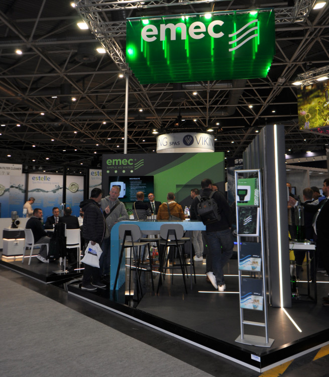 Stand d'Emec à Piscine Global 2024