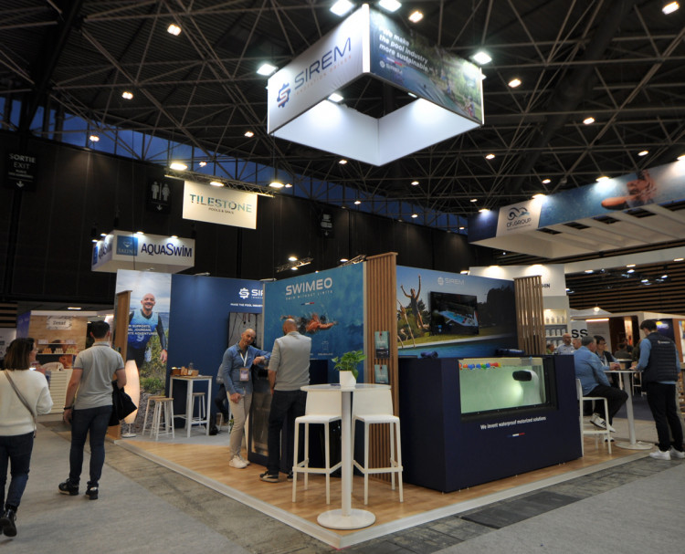 Stand de SIREM à Piscine Global 2024