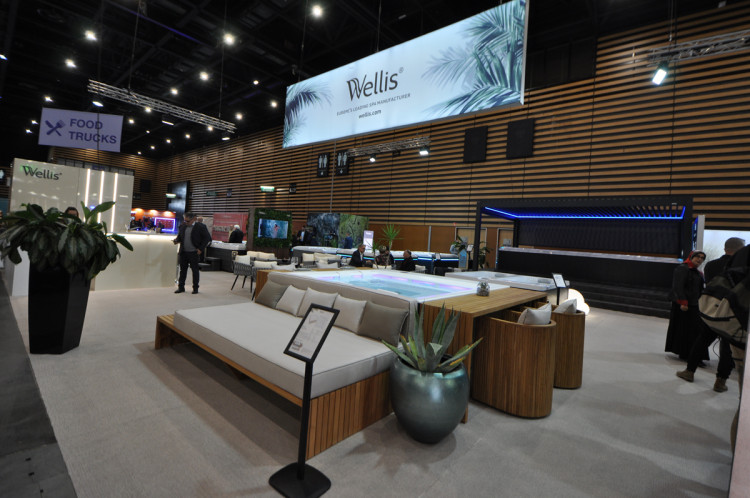 Stand de Wellis à Piscine Global 2024