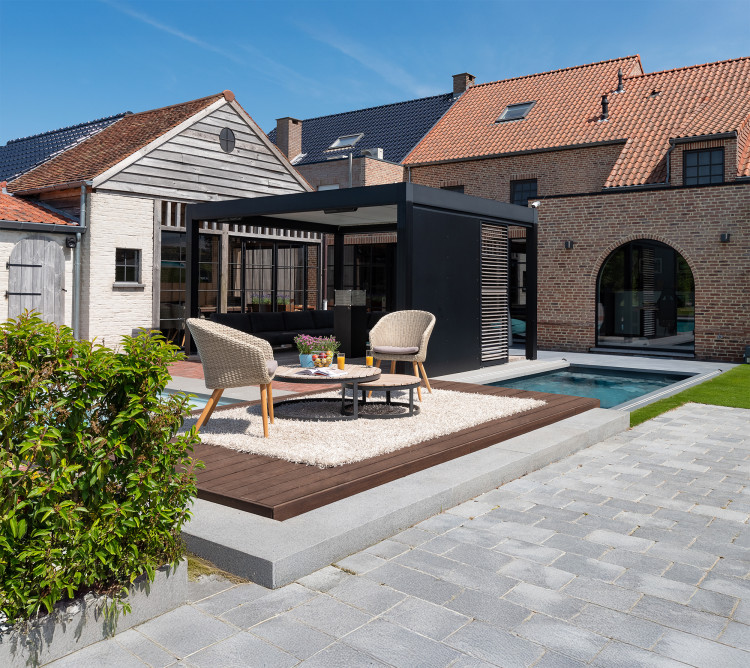 Waludeck Flat terrasse mobile piscine Walter Pool