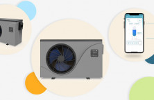 Misouri's INVER-E series pool heat pumps powered by INVER-HEAT technology