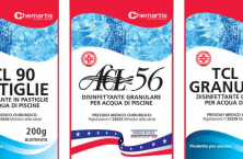 Chemartis: qualità e sicurezza con i nuovi P.M.C. per il trattamento dell’acqua della piscina