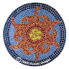 Tissue mosaics for fibreglass pools