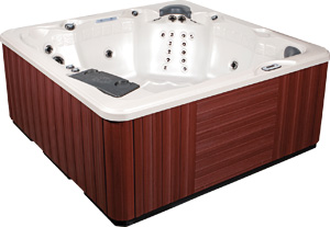 The Meridian hot tub  Sunrise Spas manufacturer has been awarded