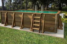 L'offre Aqua Pins en piscines bois de haute qualité, parfaitement équipées