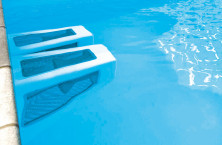 The swimming pool becomes a fitness center thanks to Binder
