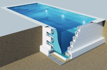 THERMAPOOL® de Knauf Industries, la solution isolante sous radier pour optimiser la performance énergétique des piscines
