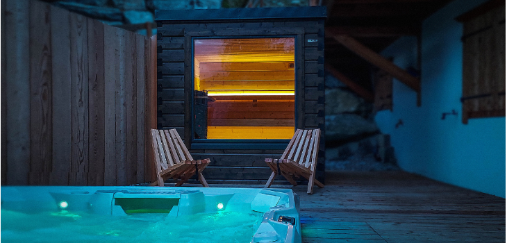 Garden sauna from Hetki 