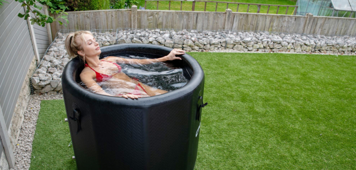 chill,tubs,essential,pod,inflatable,ice,bath,easy,transport,superior,wellness