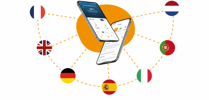 e.Dro smart control box available in 7 languages