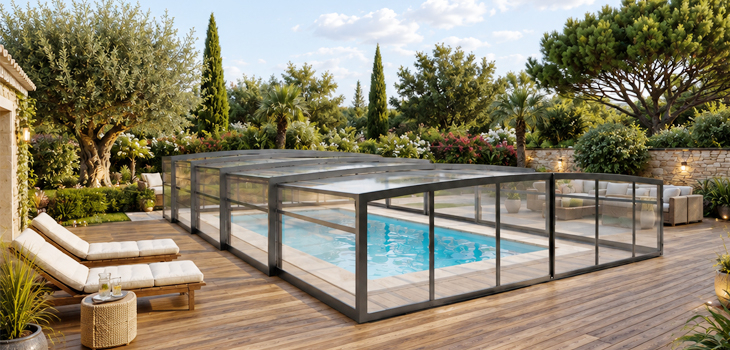 Aquamaster&rsquo;s new Master 180 mid-height pool enclosure