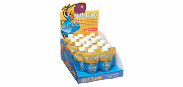 Présentoir Net'Line® pour 20 unités du nouveau format en Day Pack