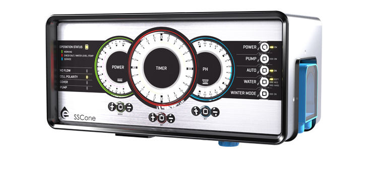 Das automatische Salzelektrolysegerät Emaux SSCone