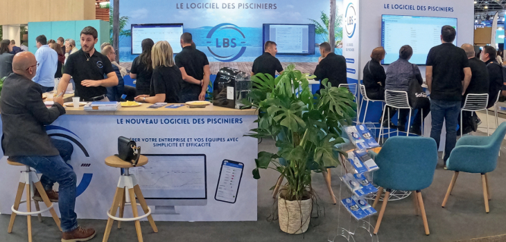 Stand de Lebin Solutions à Piscine Global 2024