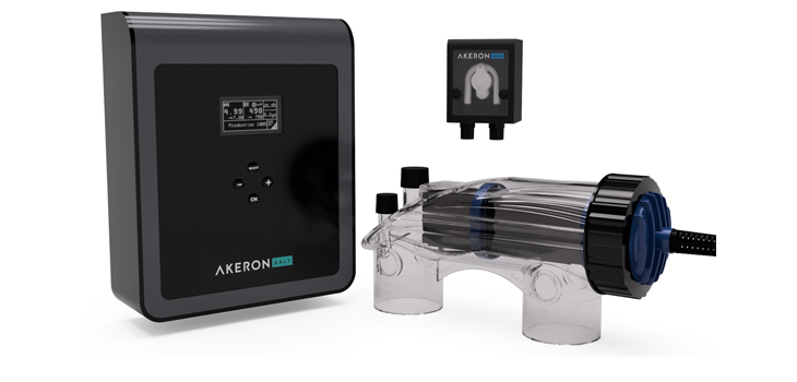 Nouvel électrolyseur haut de gamme AKERON SALT RX Connect