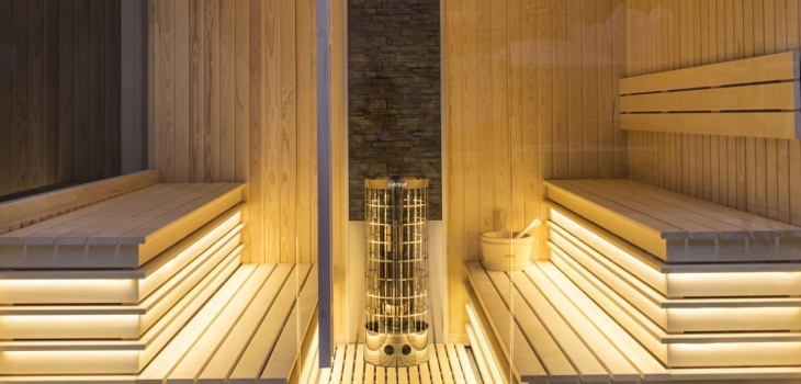 sauna miramonte detente bois pin blanc poele tradition finlande verre astralpool